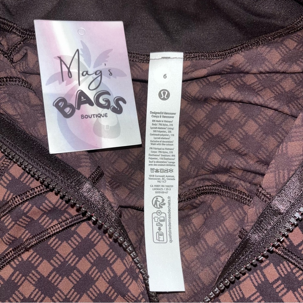 Lululemon: Heart Jacquard Square Java Sequoia Def… - image 5